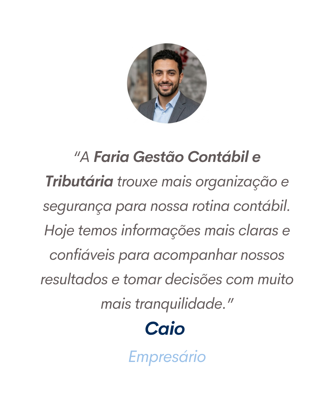 Depoimentos